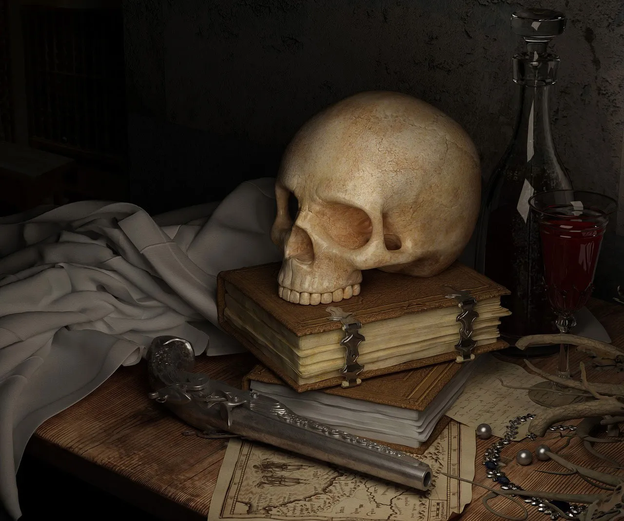 skull 1193784 1280 How Time in Nature Boosts Mental Health and Reduces Stress